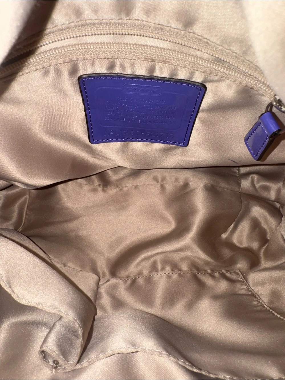 Coach clean structurally inside
